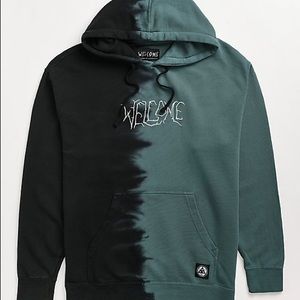 Welcome Chimera Black & Atlantic Green Hoodie